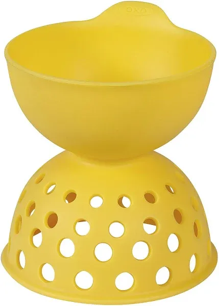 OXO Good Grips Silicone Egg Poachers (Set of 2),Yellow