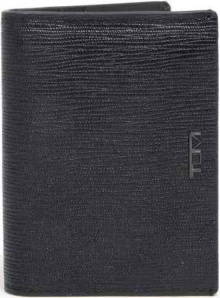 Tumi Men's Nassau L-Fold Embossed Wallet