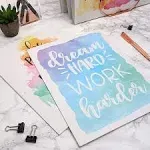 Paper Junkie Watercolor Inspirational Pocket Folders