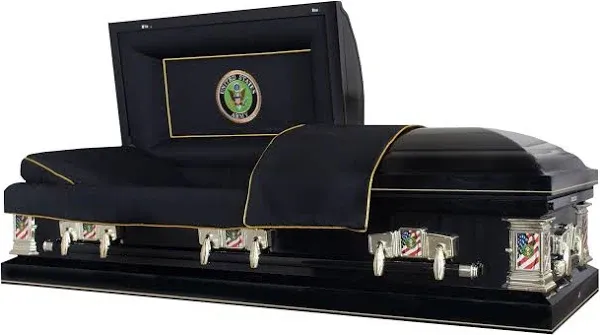 Titan Casket Veteran Select Series Funeral Casket