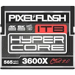 Pixelflash CFast 2.0 Memory Card Hypercore 3700x 3600x Write 550MBs Read 565MBs