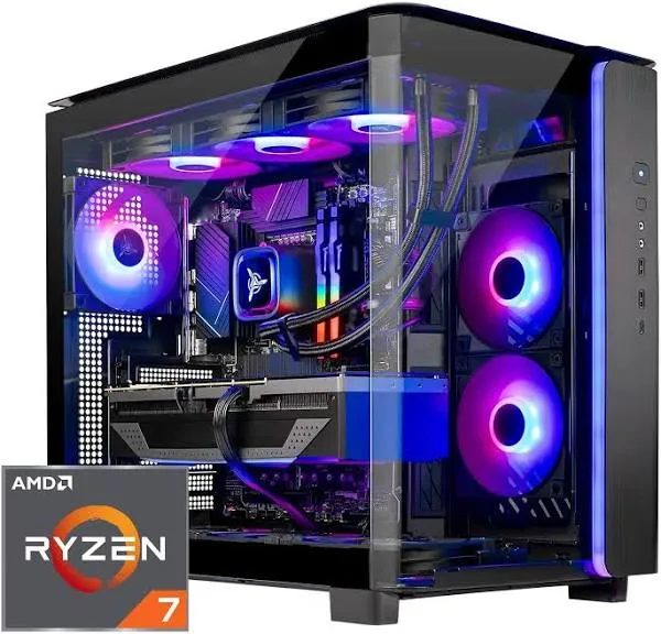 Skytech King 95 Gaming PC Desktop, Ryzen 7 7700X 4.5 GHz, NVIDIA RTX 4070 Ti