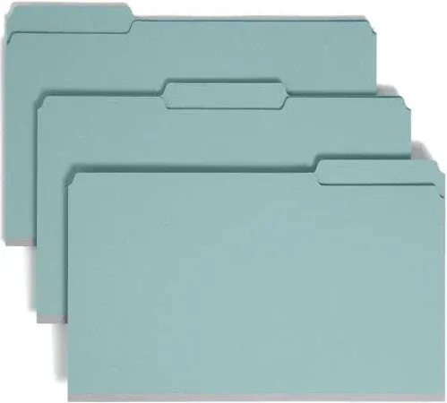 Smead Colored Pressboard Fastener Folders with SafeSHIELD Fasteners