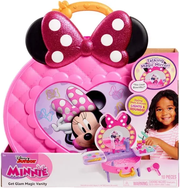 Disney Junior Minnie Mouse Get Glam Magic Vanity