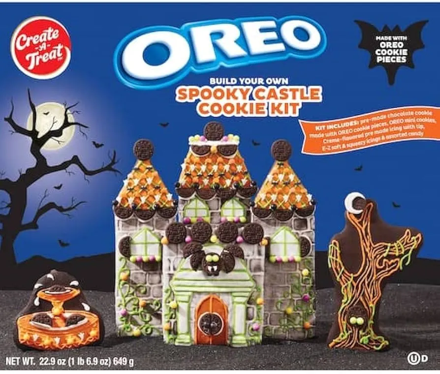 Create A Treat Oreo Spooky Castle Cookie Kit