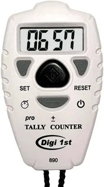 TC-890 Digital Tally Counter, Electronic Up Down Clicker Counter, Add/Subtract People Counter, Handheld Pitch Counter for Golf, Lap & Knitting (4-Pack)