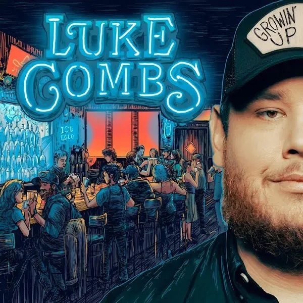 COMBS,LUKE Growin Up CD