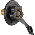 Does not apply RecPro RV City Water Fill Inlet | Black | Brass Flange