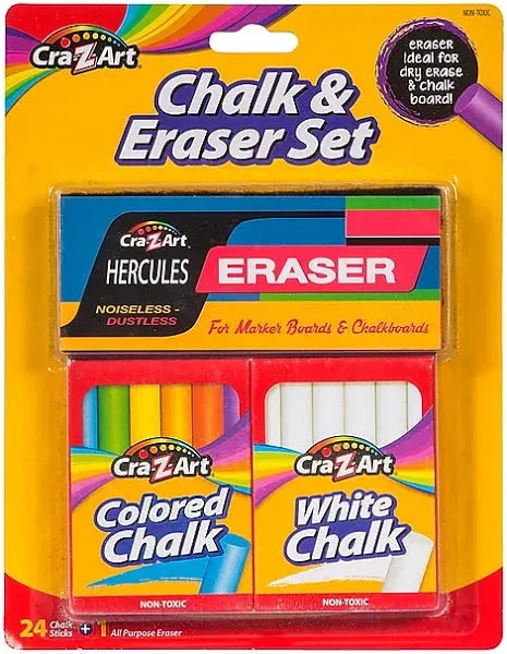 Cra-Z-Art Chalk and Eraser Set