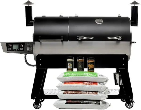 Recteq DualFire 1200 Wood Pellet Smoker Grill