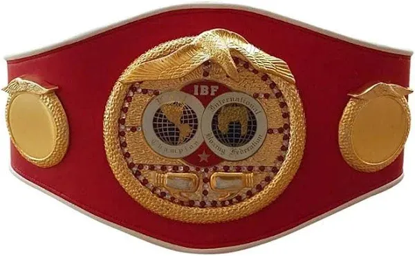 IBF Boxing Championship Belt Replica