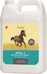 Camelina Oil for Horses, 1 Gallon by Olimega Farm | High in Omega-3 & Vitamin E | Support for Healthy Joints, Coat & Skin | Pure & Cold Pressed | Joint Supplement | Made in Canada | Non-GMO