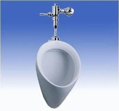 Toto UT104E#01 Low Consumption Commercial Washout Urinal, 0.5 GPF with  Top