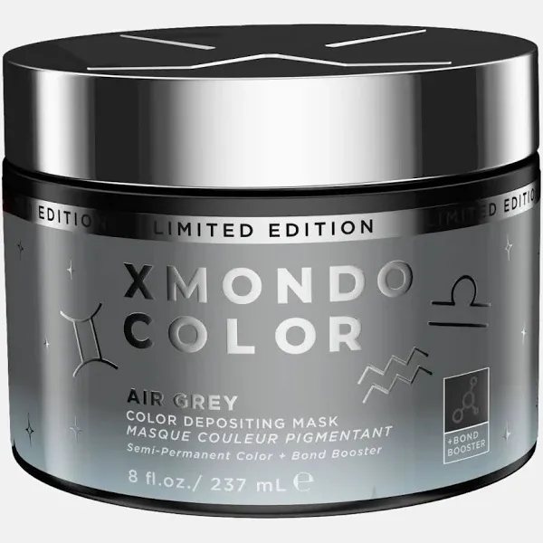 XMONDO Color Amber Depositing Mask & Semi-Permanent Red Hair Dye | Infused with Bond Booster Technology & Hyaluronic Acid for Nourishment, Revitalization & Repair, Vegan Formula, 8 Fl Oz 1-Pack