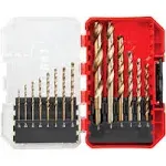 Craftsman Drill Bit Set, Gold Oxide, 14-Piece (CMAM2214)