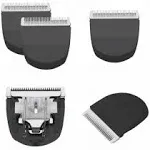 Audoc 2 Pack Black Professional Peanut Clipper/Trimmer Snap On Replacement Blades #2068-300-Fits Compatible with Professional Peanut Hair Clipper