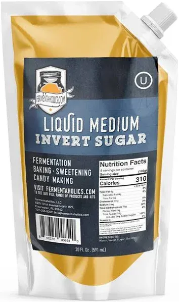 Liquid Medium Inverted Sugar Syrup - 20 fl oz