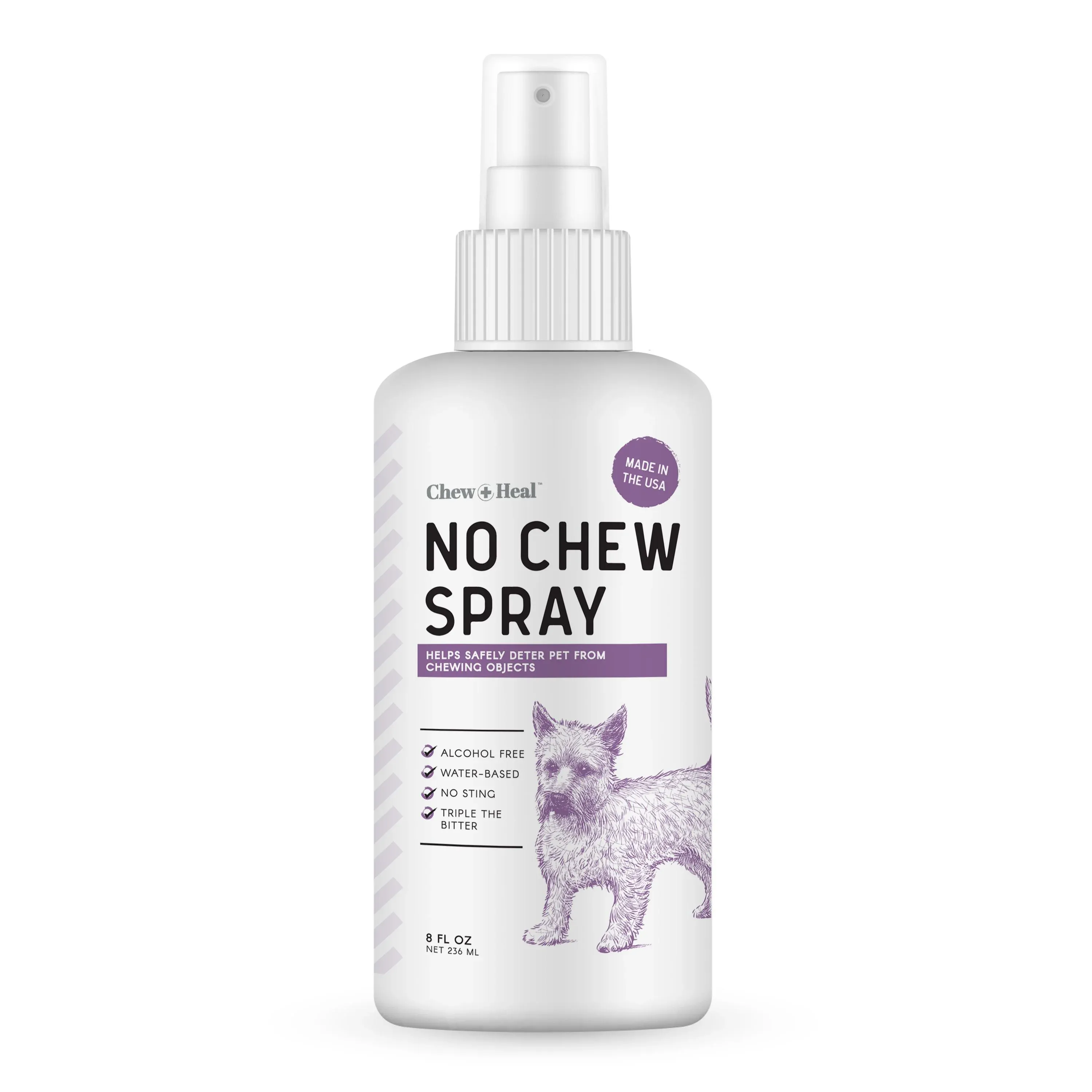 Chew + Heal Labs No Chew Spray for Dogs