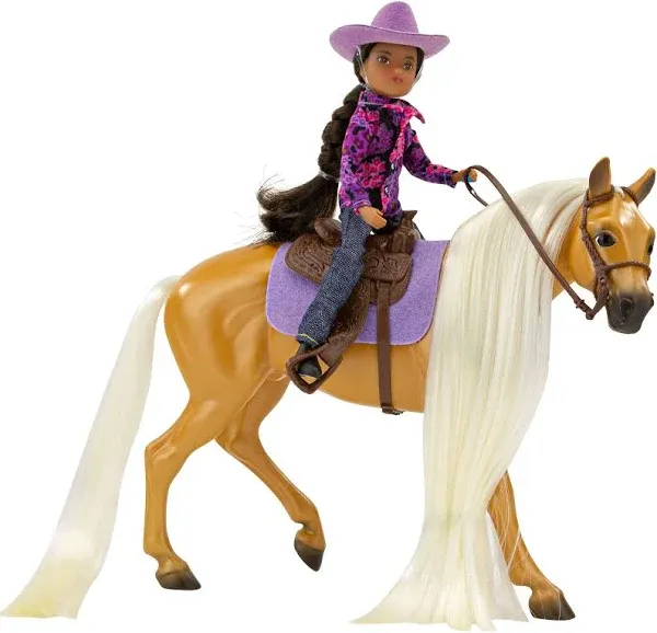 Breyer Model Horses Classic size Charm and Western Rider Gabi