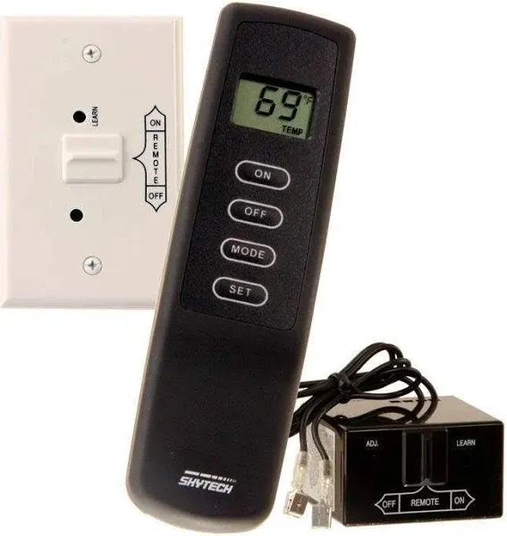 Skytech Fireplace Remote Control and Thermostat