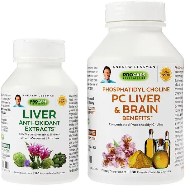 PC Liver & Brain Benefits and Liver Anti-Oxidant Extracts - 180 +120 - 9792612 | HSN