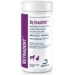 Dechra Vetradent Dental Wipes for Dogs & Cats 60 Count | DE125857