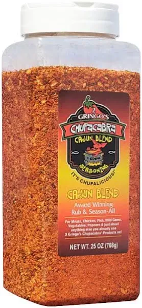 2 Gringos Chupacabra Cajun Seasoning Blend, 25 Ounces