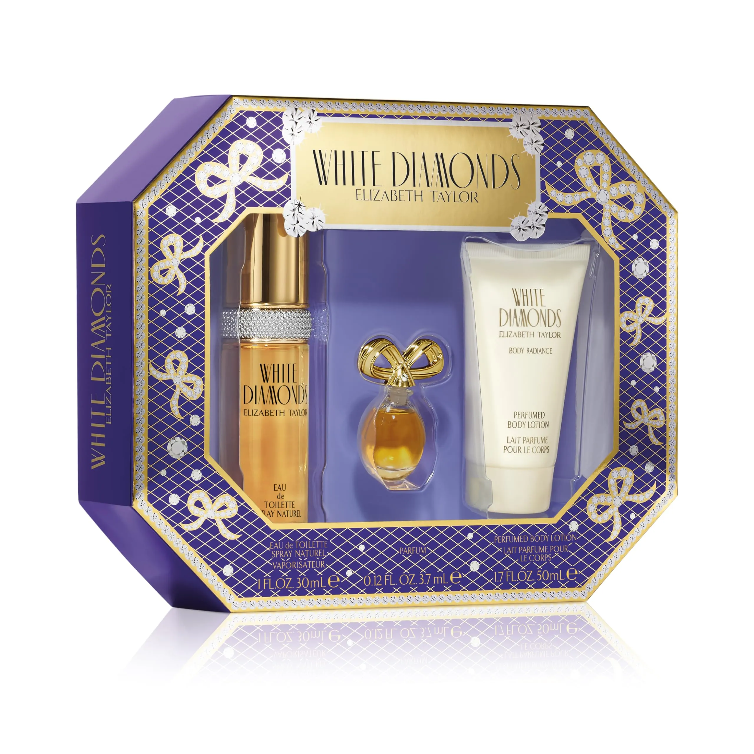 Elizabeth Taylor Women's White Diamonds Perfume Set