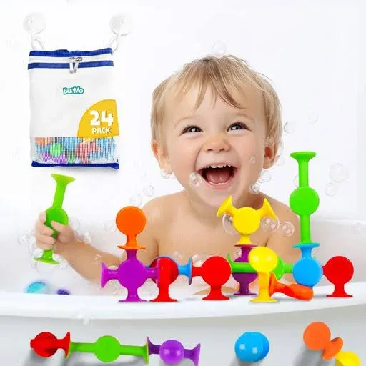 Addictive Suction Bath Toy Set | Focus on Fine Motor Skills Development