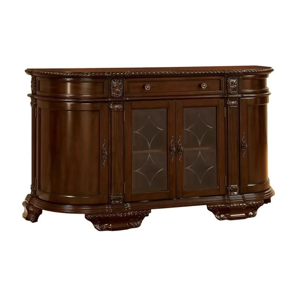 Furniture of America Bellagio Server IDF-3319SV