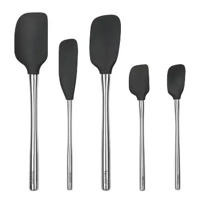 Tovolo 5-Pc. Flex-Core Stainless Steel-Handle Spatula Set