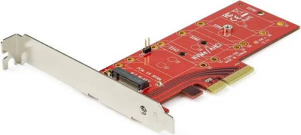 StarTech.com X4 PCI Express to M.2 PCIe SSD Adapter