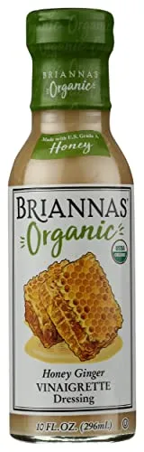 BRIANNAS Organic Honey Ginger Dressing