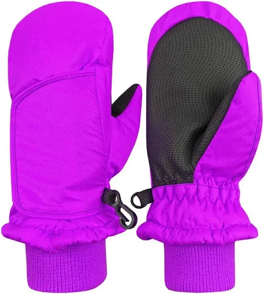 N'Ice Caps Kids Waterproof Snow Mittens Cold Weather Thinsulate Insulated