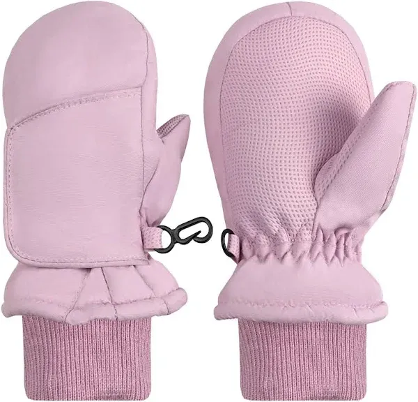 N'Ice Caps Kids Waterproof Snow Mittens Cold Weather Thinsulate Insulated