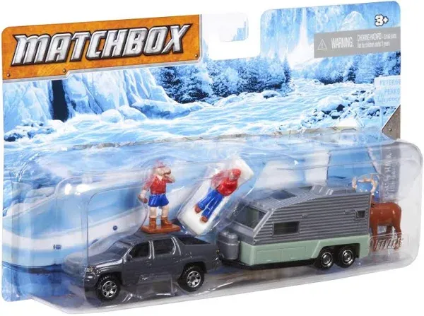 MATCHBOX HITCH &amp; HAUL - MBX WAVE RIDER- MATCHBOX SURF CLUB - VW TRUCK / TRAILER