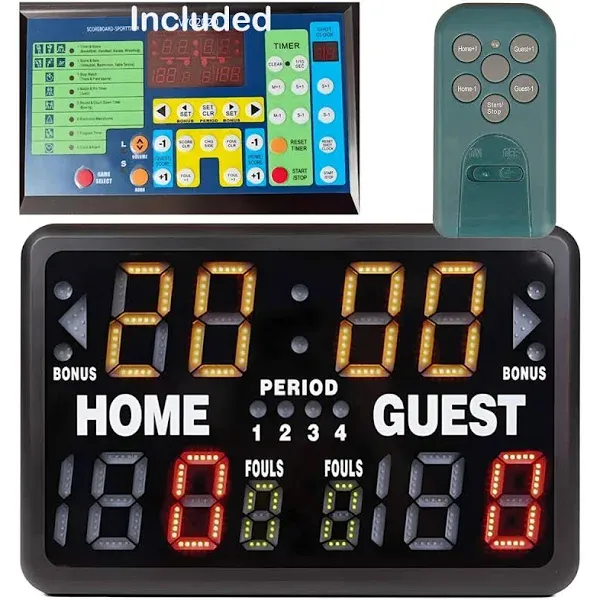 SSG Multisport Indoor Tabletop Scoreboard (EA)