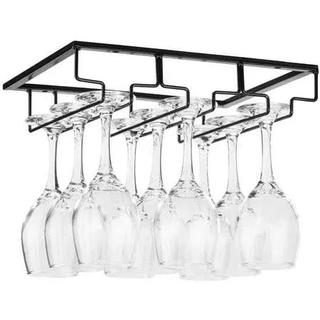 Under Cabinet Wine Glass Rack