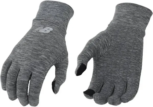 New Balance Lightweight Touchscreen Warm Running Gloves, Anti Slip Men's and Women's Cool Weather Gloves