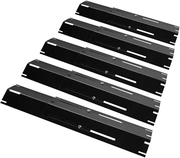 Porcelain Steel Heat Plate Extends from 11.75&#034; up to 21&#034; L Pack of 1 Grill Re...