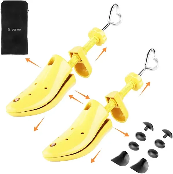 MISERWE Shoe Stretcher with Carrying Bag Adjustable Unisex Shoes Stretcher wi...