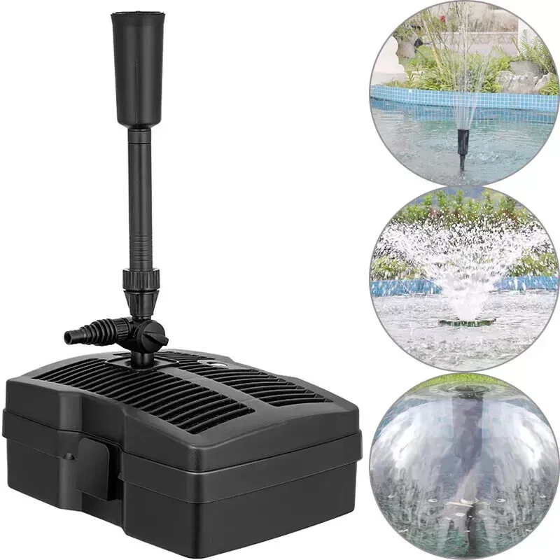 VIVOHOME 660 GPH Submersible Pond Filter Pump Fountain with UV Sterilizer