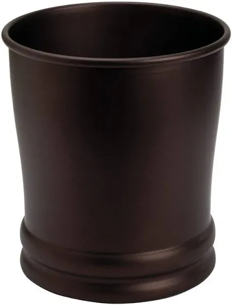 Interdesign Olivia Wastebasket Trash Can, Bronze