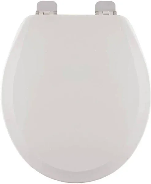 Centoco Wood White Round Toilet Seat