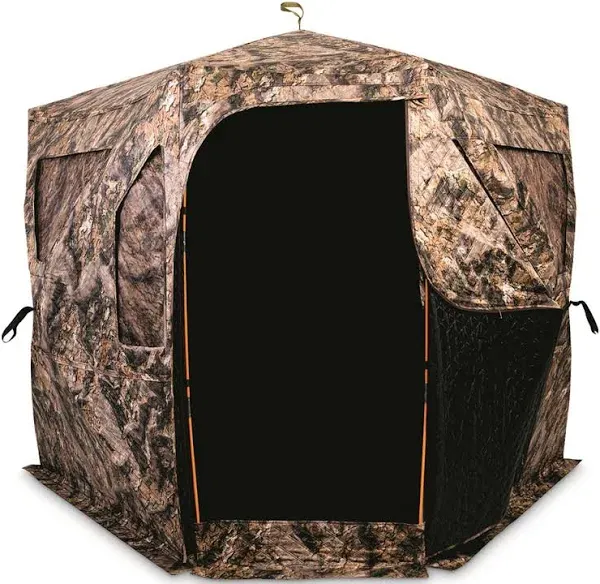 Ameristep Pro Series Thermal Hub Blind | 4 Person Insulated Hunting Blind Des...