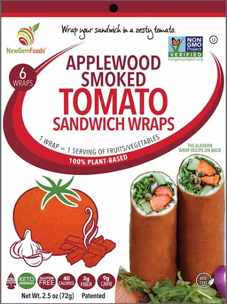 NewGem Applewood Smoked Tomato Sandwich Wrap