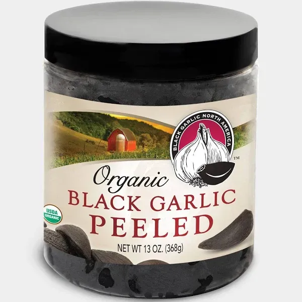 Black Garlic Organic Peeled Cloves