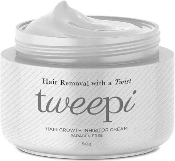 Tweepi permanent Hair removal cream for Men & Women Hair Growth inhibitor