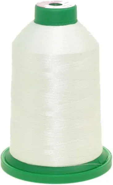 Isacord 0015 White Embroidery Thread 5000M