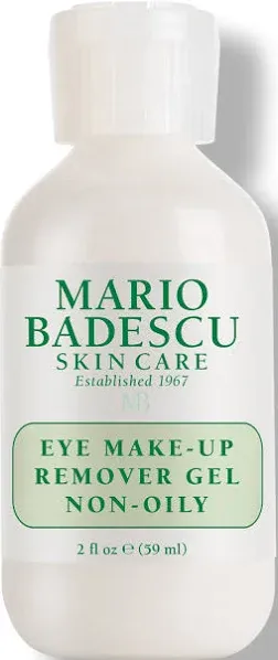 Mario Badescu Eye Makeup Remover Gel Ideal for Combination or Oily Skin Lightweight, Non-Greasy Waterproof Eye Make Up Cleanser Formulated with Safflower Seed Oil